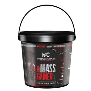 Muscle Craze Mass Gainer 4.5kg – 48g Protein, 140g Carbs & 3g Creatine | Kesar Malai Kulfi